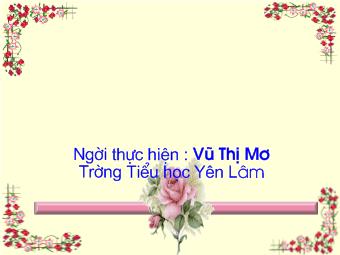 Bài giảng Tiếng Việt lớp 1 - Vũ Thị Mậu - Bài 23: g - gh