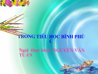 Bài giảng Tập đọc - Bài: Ngắm trăng