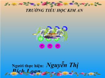 Bài giảng Toán - Bài: Luyện tập chung