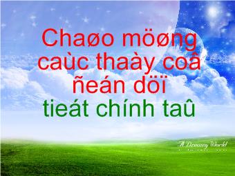 Chính tả (Nghe – viết) Quê hương