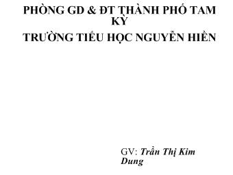 Địa lí - Thành phố Huế