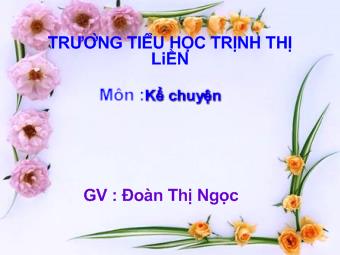 Kể chuyện - Đôi cánh của ngựa trắng