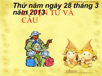 Luyện từ và câu - Bài: Mở rộng vốn từ: du lịch thám hiểm