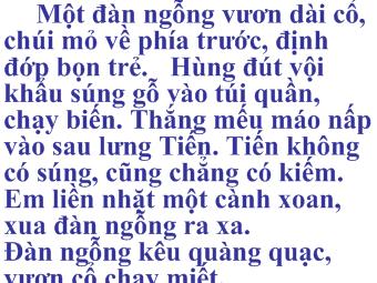 Luyện từ và câu - Chủ ngữ trong câu kể ai làm gì?