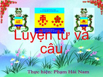 Luyện từ và câu - Mở rộng vốn từ dũng cảm