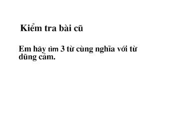 Luyện từ và câu - Tiết 51: Luyện tập về câu kể Ai là gì?