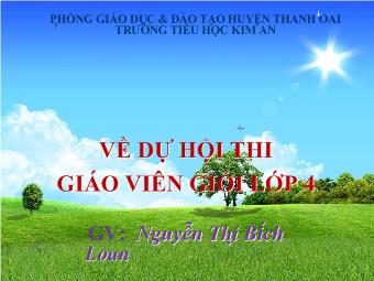 Luyện từ và câu - Trò chơi kéo co