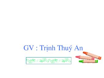 Mĩ thuật - Bài 13: vẽ trang trí, trang trí đường diềm