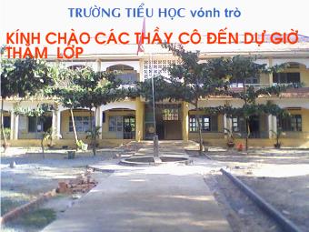 Tập đọc - Bài: Hồ gươm