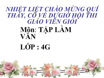 Tập làm văn - Luyện tập giới thiệu địa phương