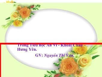 Tập làm văn - Luyện tập miêu tả các bộ phận của cây cối