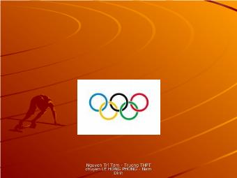 Hiến chương của Olympic
