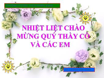 Bài giảng Công trừ đa thức một biến