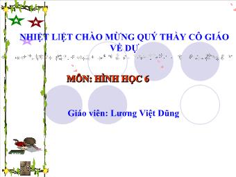 Tiết 10 - Bài 8. Khi nào thì AM + MB = AB ? - Lương Việt Dũng