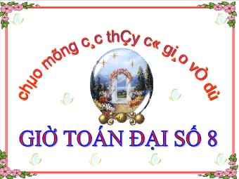 Tiết 45: Phương trình tích