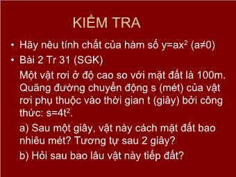 Tiết 49: Luyện tập