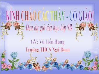 Tiết 49: Tứ giác nội tiếp