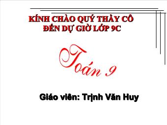 Tiết 54 - Bài 5: Công thức nghiệm thu gọn