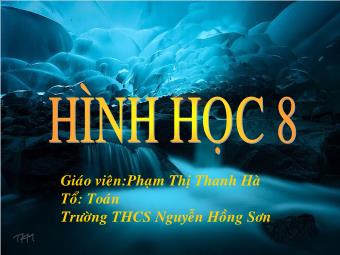 Tiết 55 - Bài 1. Hình hộp chữ nhật