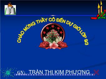 Tiết 55: Công thức nghiệm thu gọn - Trần Thị Kim Phương