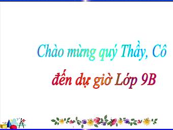 Tiết 58: Hình trụ - Diện tích xung quanh và thể tích của hình trụ