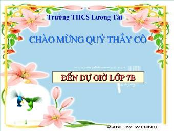 Tiết 59 - Bài 7. Đa thức một biến