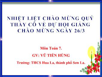 Tiết 60 - Bài 8: Cộng, trừ đa thức một biến