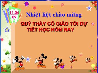 Tiết 66: Ôn tập cuối năm (tiết 1)