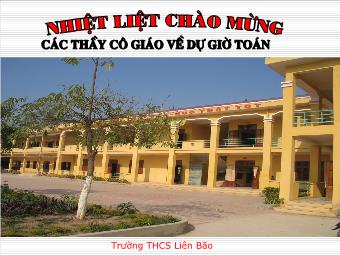 Tiết 7: Những hằng đẳng thức đáng nhớ