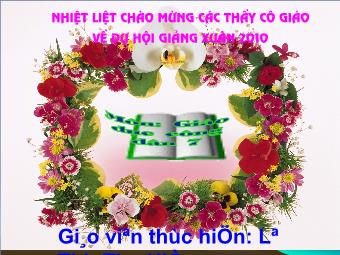 Bài 15: Bảo vệ di sản văn hoá (tiết 2) - Lê Thị Thu Hiền