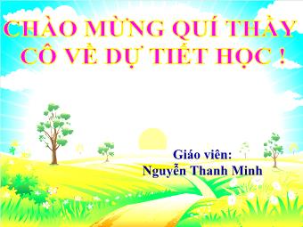 Bài 6: Biết ơn - Nguyễn Thanh Minh