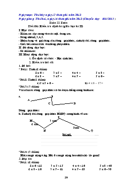 Giáo án Lớp 2 Tuần 22, 23 chuẩn