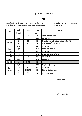 Giáo án Lớp 4 Tuần 24 - Đỗ Thị Xuân Cúc