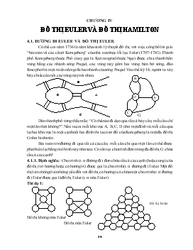 Giáo trình Toán rời rạc Chương IV