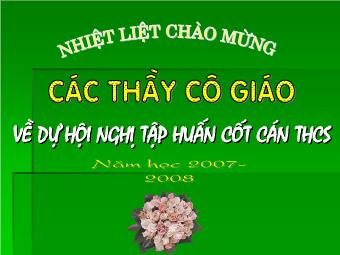 Phương pháp hình thành khái niệm trong dạy học môn toán cấp cơ sở