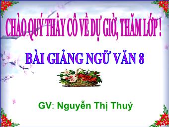 Tiết 103: Bàn luận về phép học - Nguyễn Thị Thuý