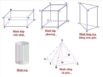 Tiết 59 - Bài 4. Hình lăng trụ đứng