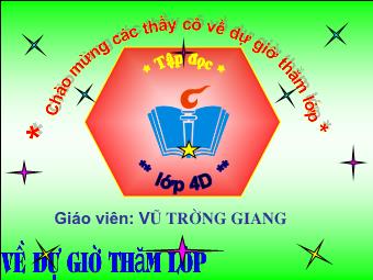 Tập đọc: Điều ước của vua Mi-Đát - Vũ Trường Giang