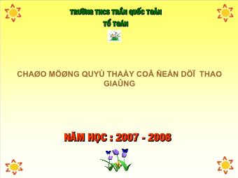 Tiết 25: Số nguyên tố. Hợp số. Bảng số nguyên tố