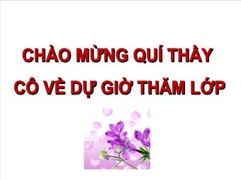 Bài giảng Tiết 22 - Bài 15: Phòng ngừa tai nạn vũ khí, cháy, nổ và các chất độc hại (tiếp)