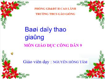 Bài giảng Bài 14 : Quyền và nghĩa vụ lao động của công dân (tiết 1)