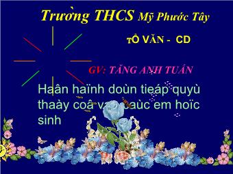 Bài giảng Tiết 10 - Bài 8: Năng động, sáng tạo (tiết 10)