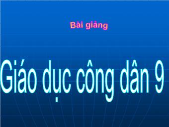 Bài giảng Tiết 10 - Bài 8: Năng động, sáng tạo (tiết 6)