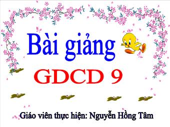 Bài giảng Tiết 6 - Bài 6: Hợp tác cùng phát triển (tiết 1)