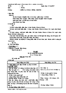 Giáo Án Lớp 2 - Võ Thị Thang - Tuần 28