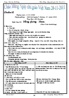 Giáo án lớp 3 - Hoàng Thị Tám - Tuần 12