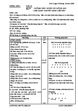 Giáo Án Thể Dục Khối 1, 2, 3 - Tuần 11