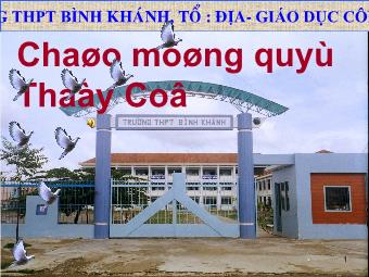 Bài giảng Giáo dục công dân lớp 10 - Bài 10: Quan niệm về đạo đức