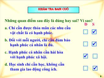 Bài giảng Giáo dục công dân lớp 10 - Bài 12: Công Dân Với Tình Yêu, Hôn Nhân Và Gia Đình