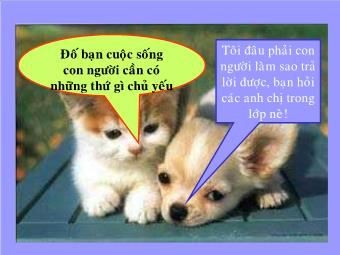 Giáo Án Giáo Dục Công Dân Lớp 10 - Bài 8: Tồn Tại Và Ý Thức Xã Hội